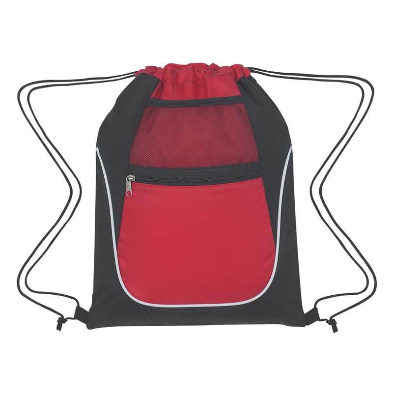 Drawstring Sports Pack With Dual Pockets