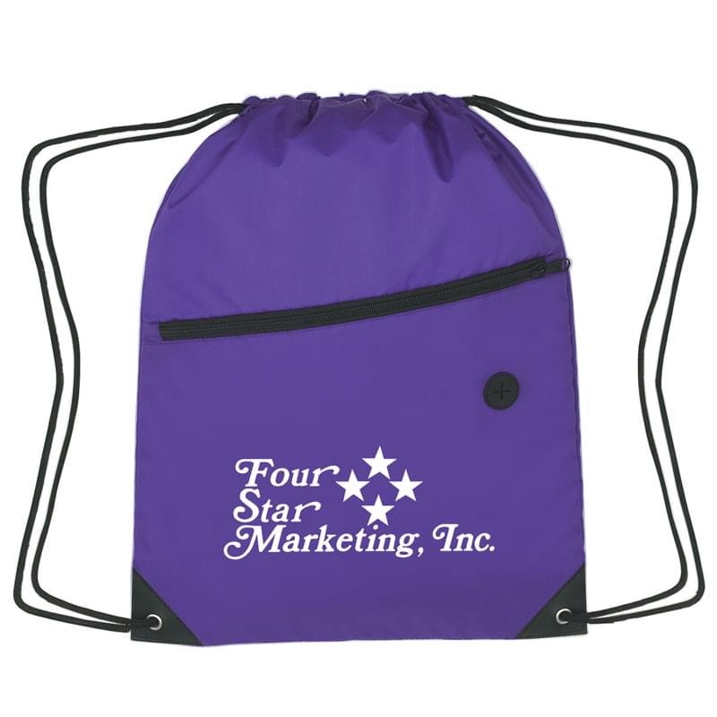 Sports Pack With Front Zipper