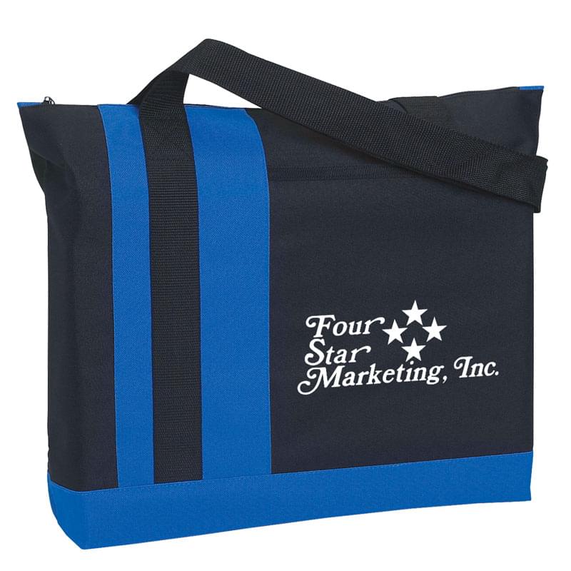 Tri-Band Tote Bag