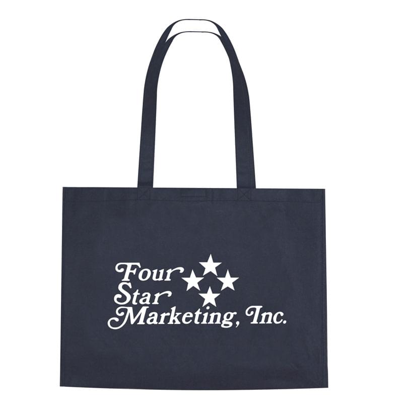 Non-Woven Shopper Tote With Velcro® Closure