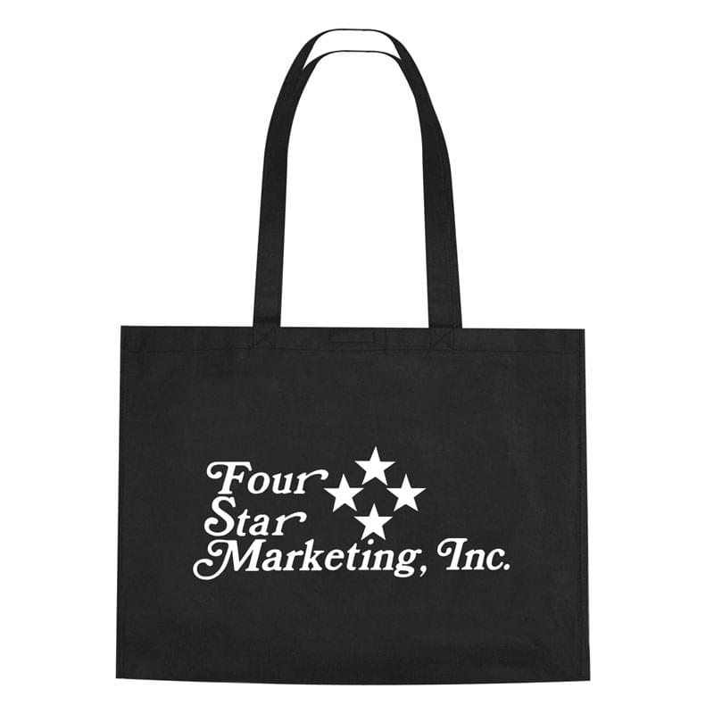 Non-Woven Shopper Tote With Velcro® Closure