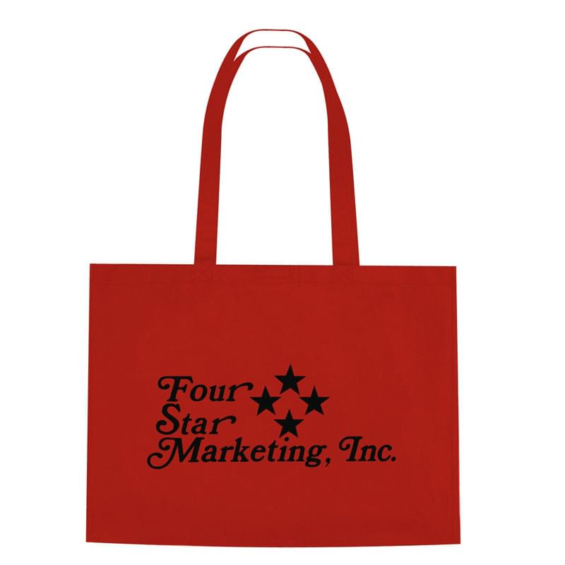 Non-Woven Shopper Tote With Velcro® Closure
