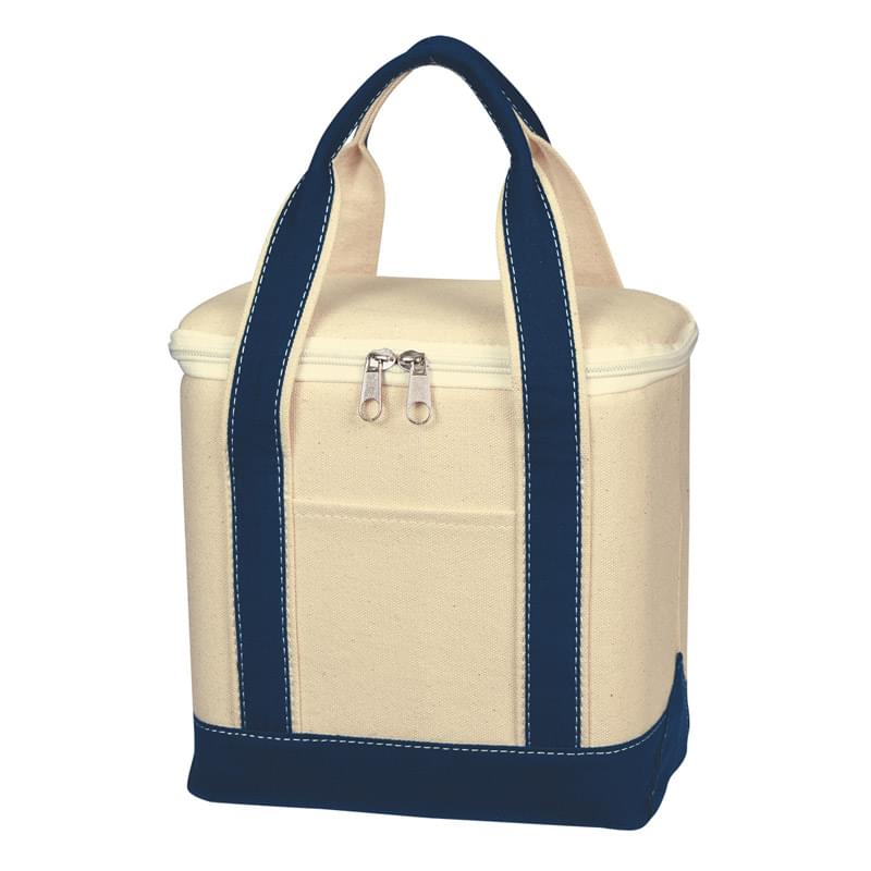 Small Cotton Canvas Kooler Bag