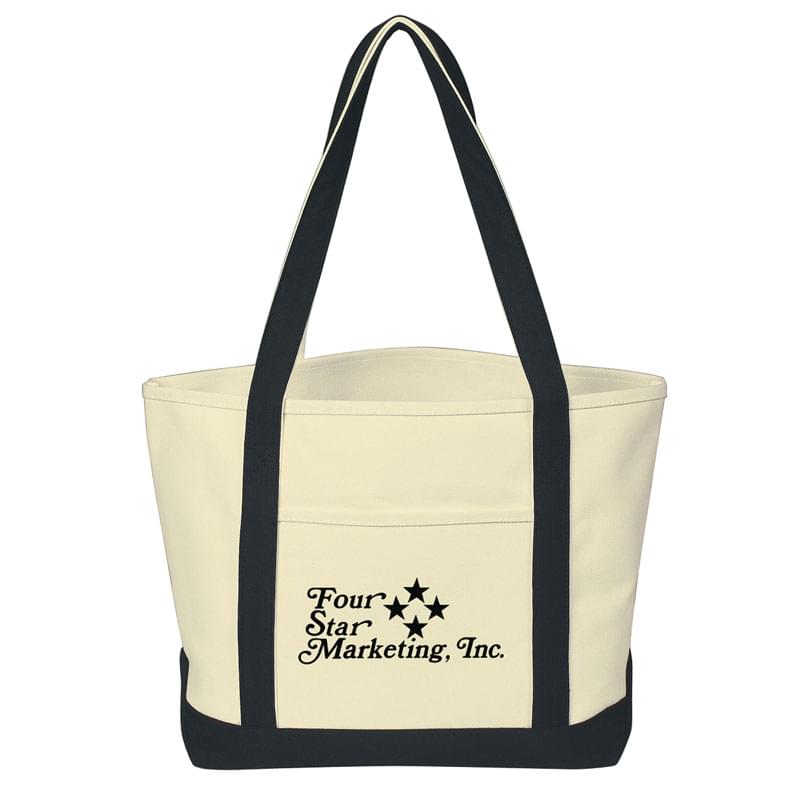 Heavy Cotton Canvas Boat Tote