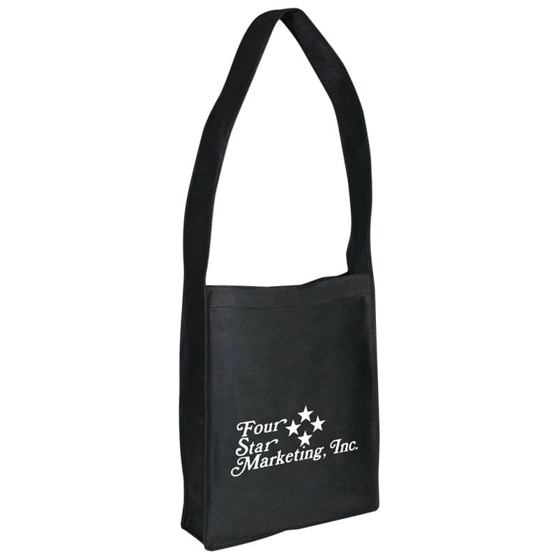 Non-Woven Messenger Tote With Velcro® Closure