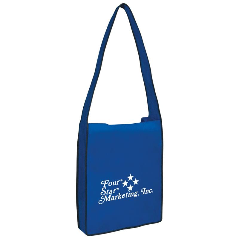 Non-Woven Messenger Tote With Velcro® Closure