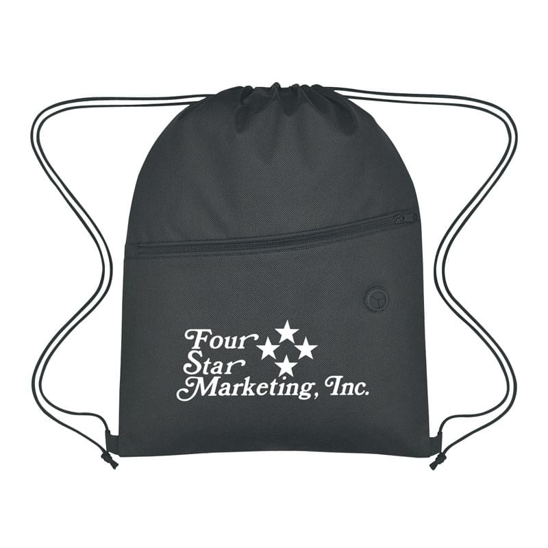 Non-Woven Sports Pack With Front Zipper