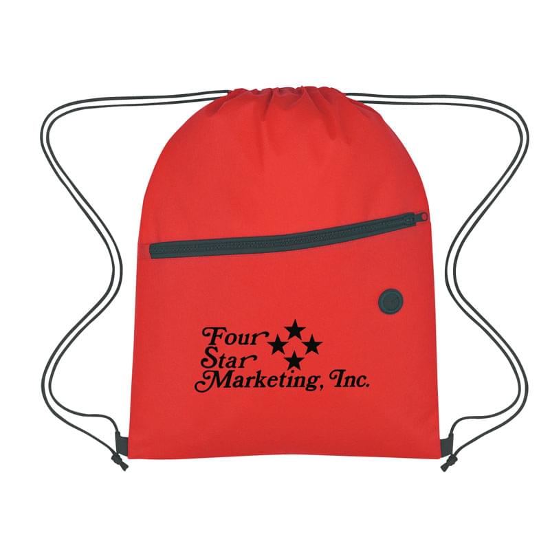 Non-Woven Sports Pack With Front Zipper