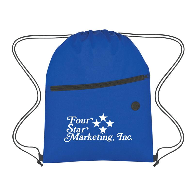 Non-Woven Sports Pack With Front Zipper