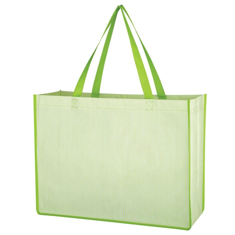 Matte Laminated Non-Woven Bahama Tote Bag