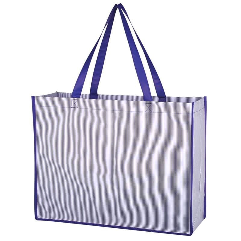 Matte Laminated Non-Woven Bahama Tote Bag