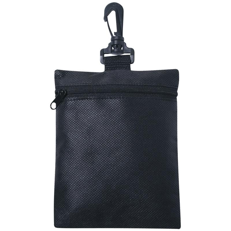 Non-Woven Zippered Pouch