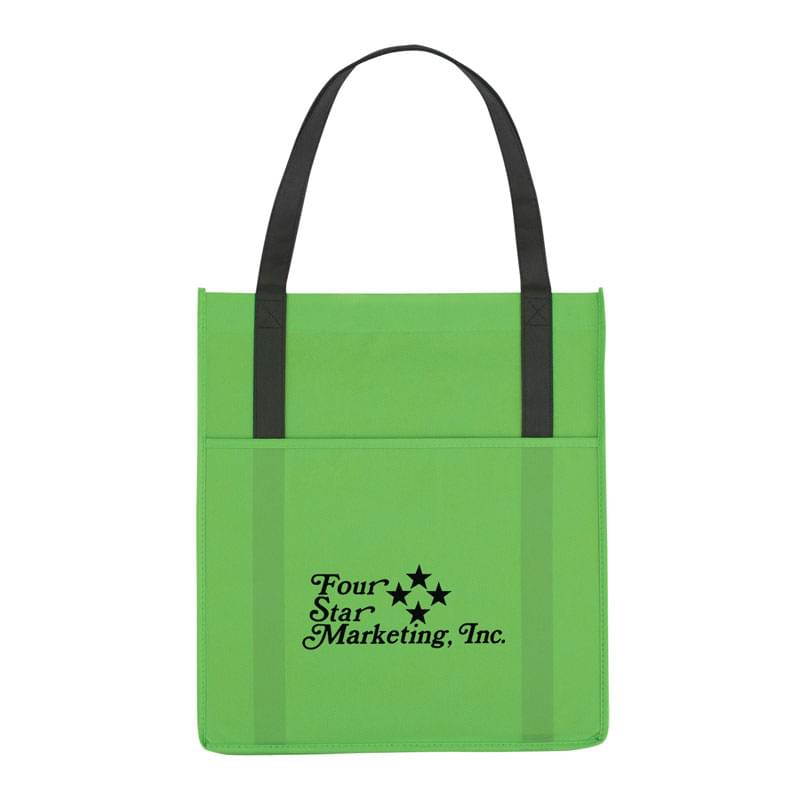 Non-Woven Shopper’s Pocket Tote Bag