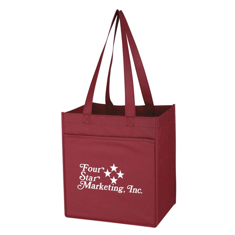 Non-Woven 6 Bottle Wine Tote