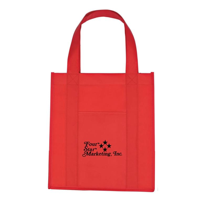 Matte Laminated Non-Woven Shopper Tote Bag