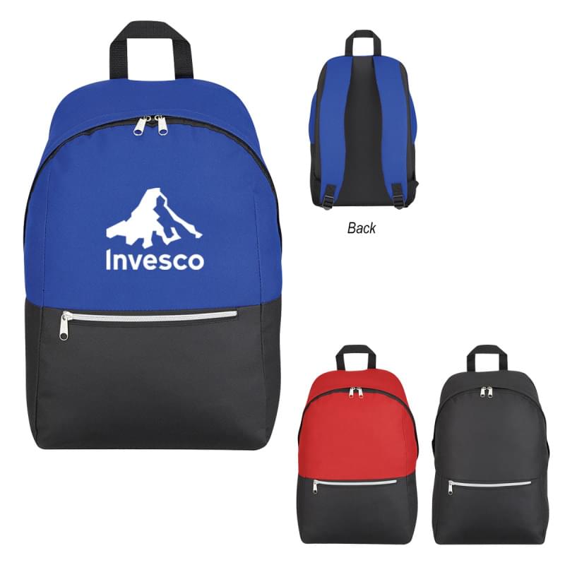 Silvered Zip Backpack