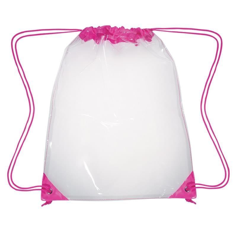 Clear Drawstring Backpack