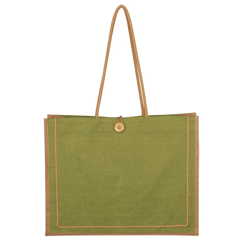 Paradise Jute Tote Bag