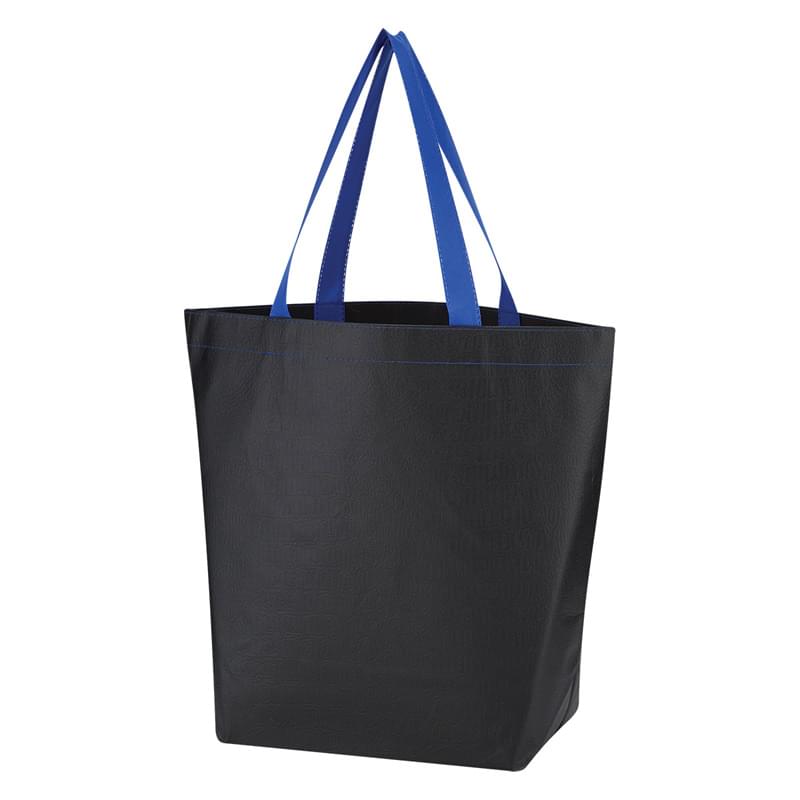 Non-Woven Leather-Look Tote Bag