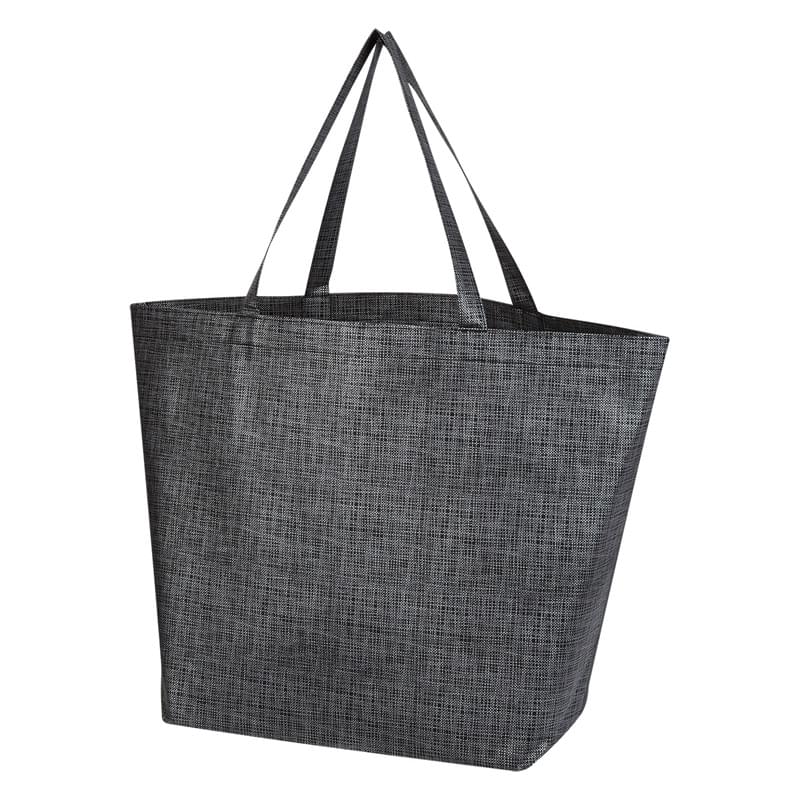 Non-Woven Crosshatched Tote Bag