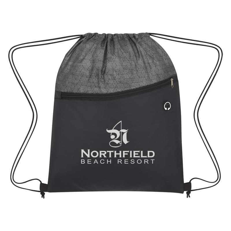 Cubic Drawstring Bag