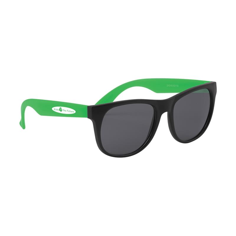 Youth Rubberized Sunglasses