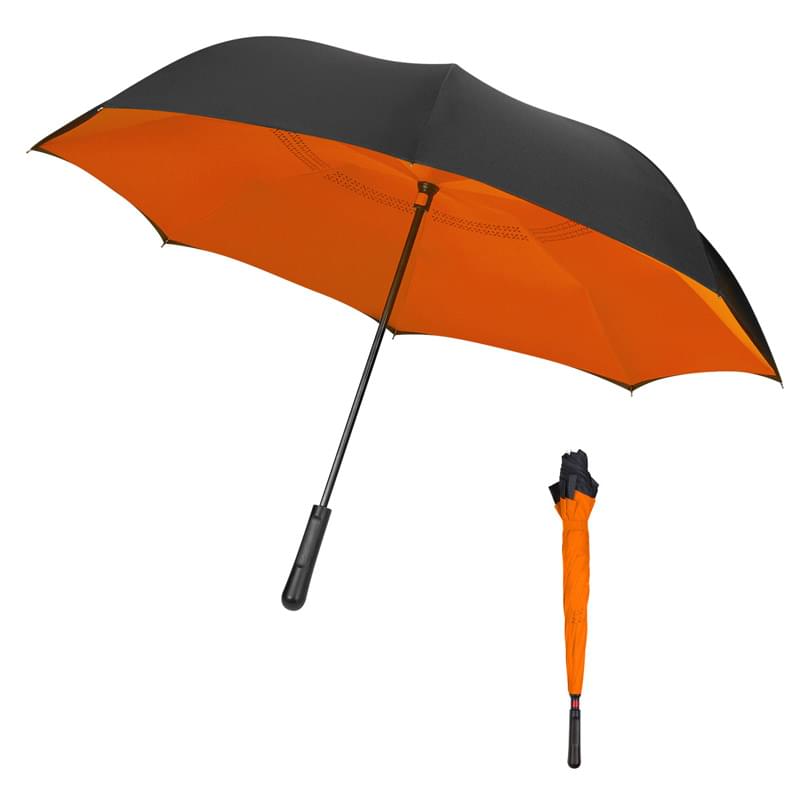 48" Arc Two-Tone Inversion Umbrella
