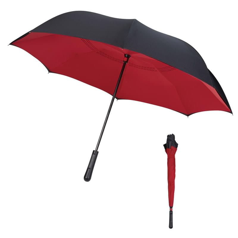 48" Arc Two-Tone Inversion Umbrella
