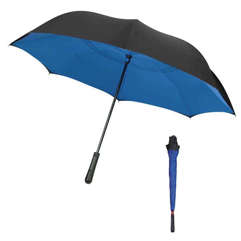 48" Arc Two-Tone Inversion Umbrella