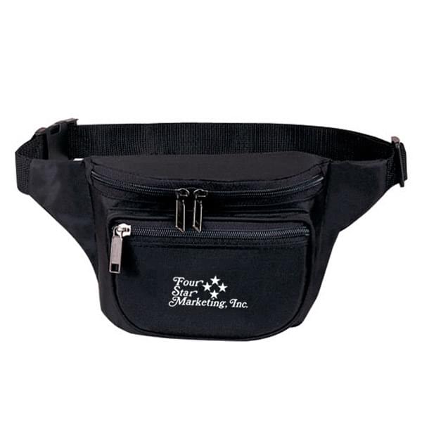 Three Zippered Fanny Pack