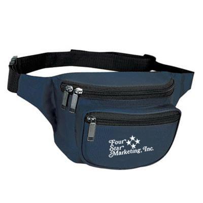 Three Zippered Fanny Pack