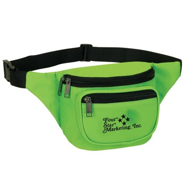 Three Zippered Fanny Pack