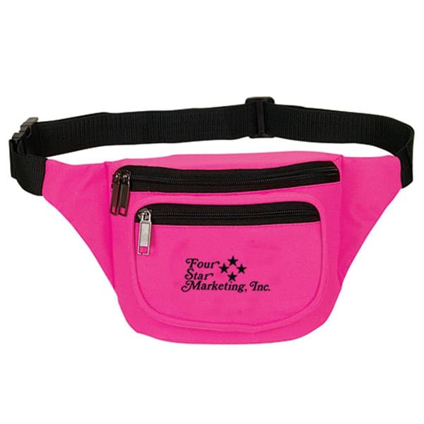 Three Zippered Fanny Pack