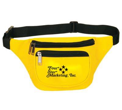 Three Zippered Fanny Pack