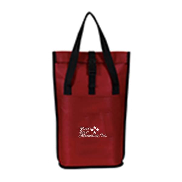 Roll Over Insulated Cooler Wine Tote
