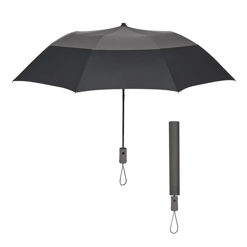 46" Arc Color Top Folding Umbrella