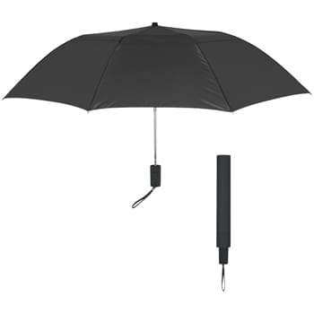 44" Arc Telescopic Folding Vented Umbrella