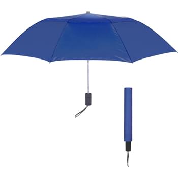 44" Arc Telescopic Folding Vented Umbrella