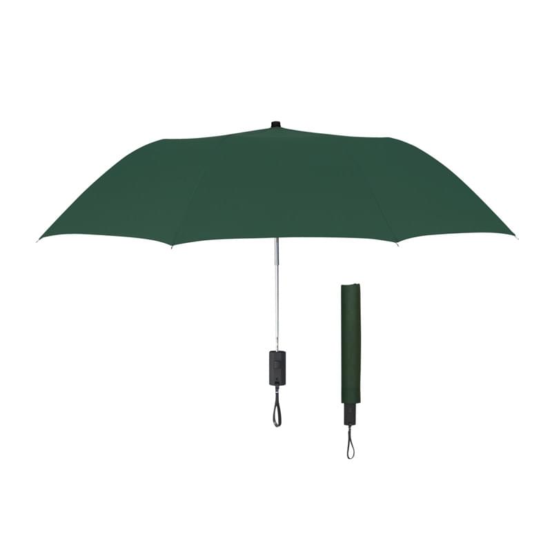 44" Arc Auto-Open Telescopic Folding Umbrella