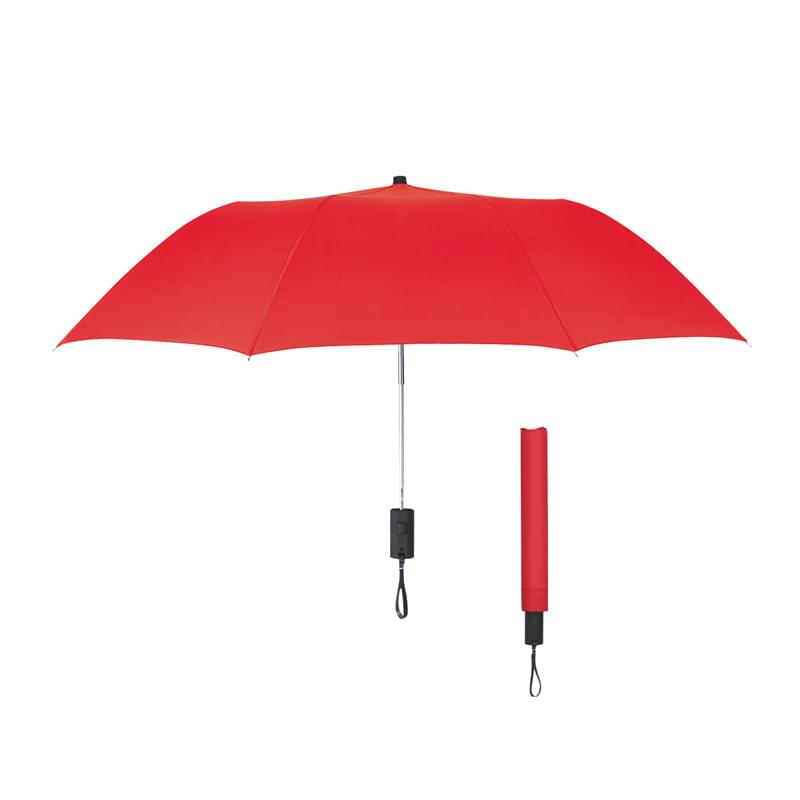 44" Arc Auto-Open Telescopic Folding Umbrella