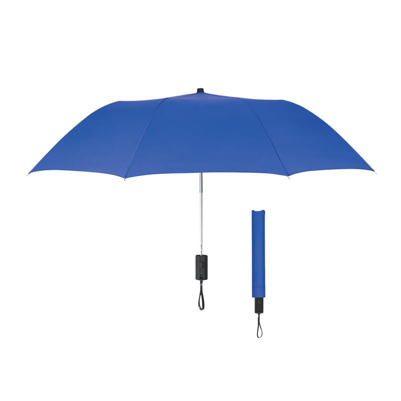 44" Arc Auto-Open Telescopic Folding Umbrella