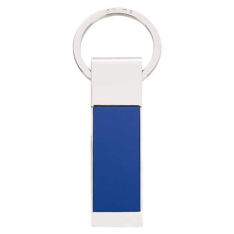 Two-Tone Rectangle Key Tag