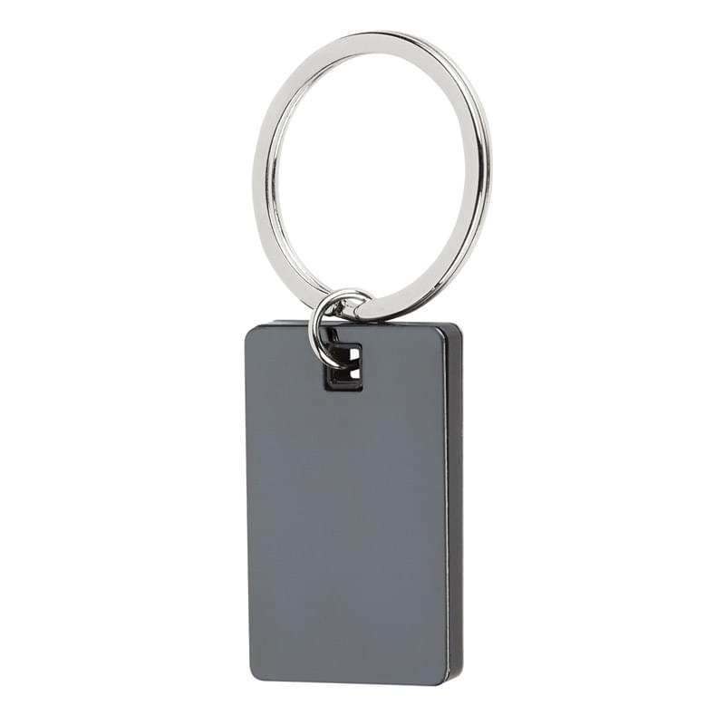 Color Block Mirrored Key Tag