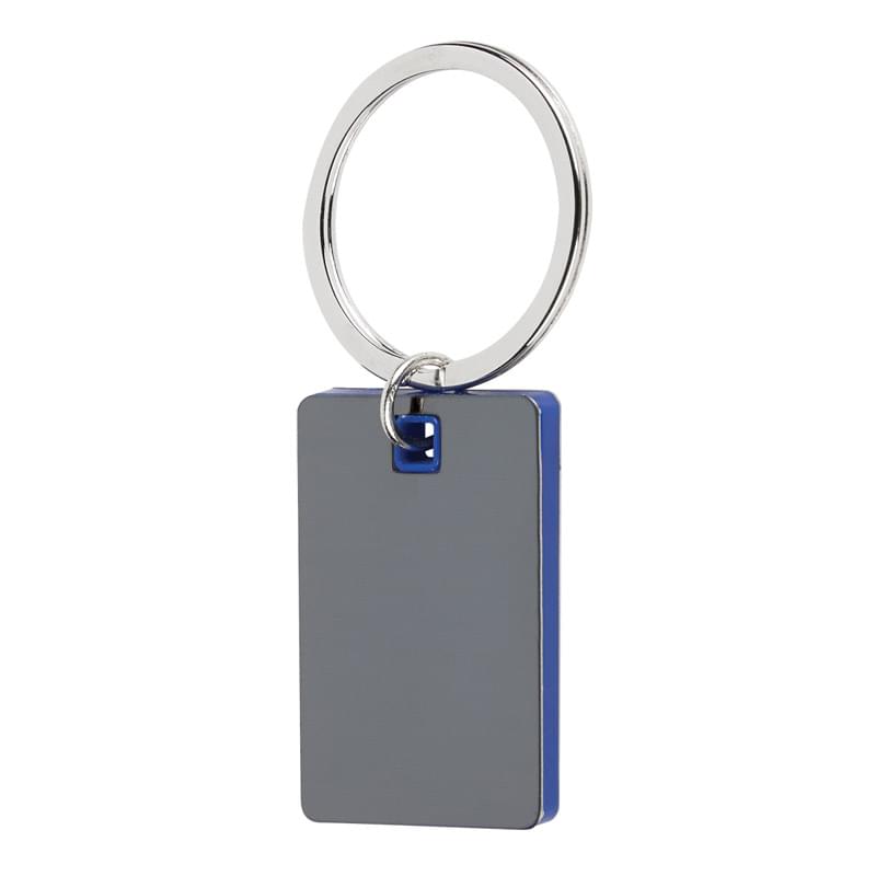 Color Block Mirrored Key Tag