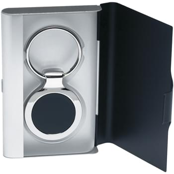 2 In 1 Key Tag/Business Card Holder