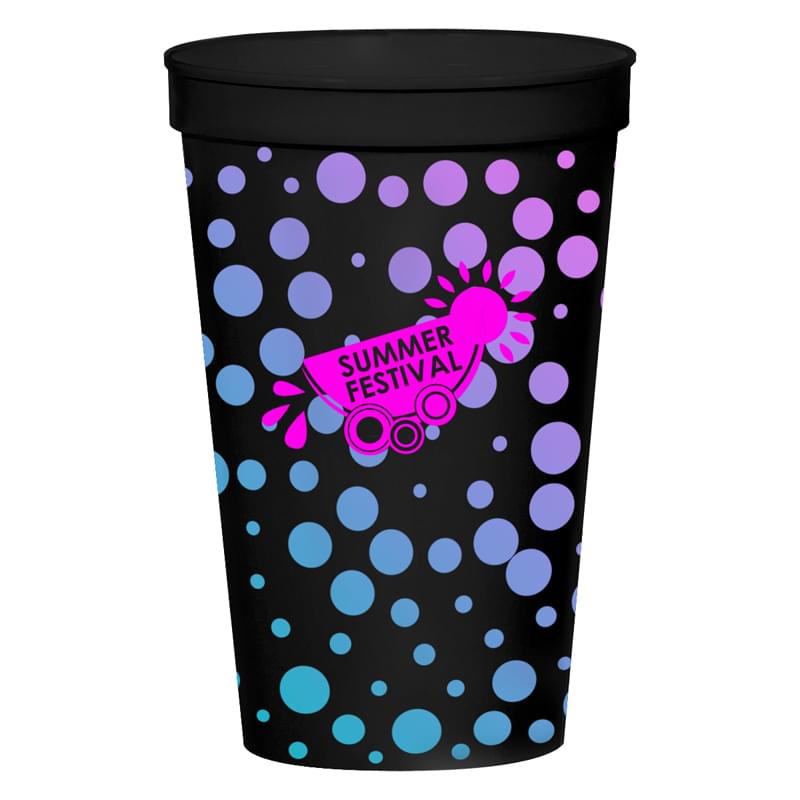 12 Oz. Full Color Stadium Cup