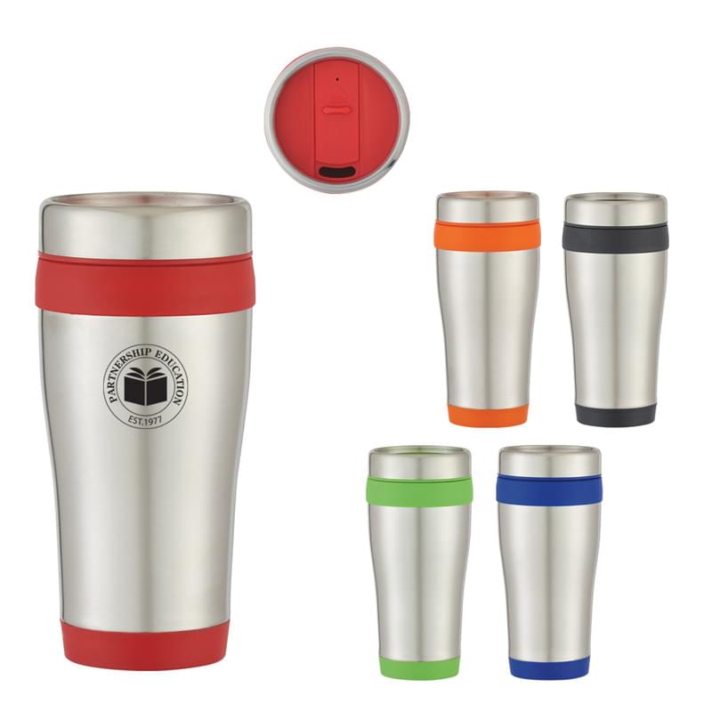 15 Oz. Stainless Steel Aspen Tumbler