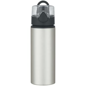 25 Oz. Aluminum Sports Bottle With Flip Top Lid