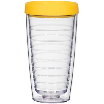 16 Oz. Hydro Double Wall Tumbler With Lid