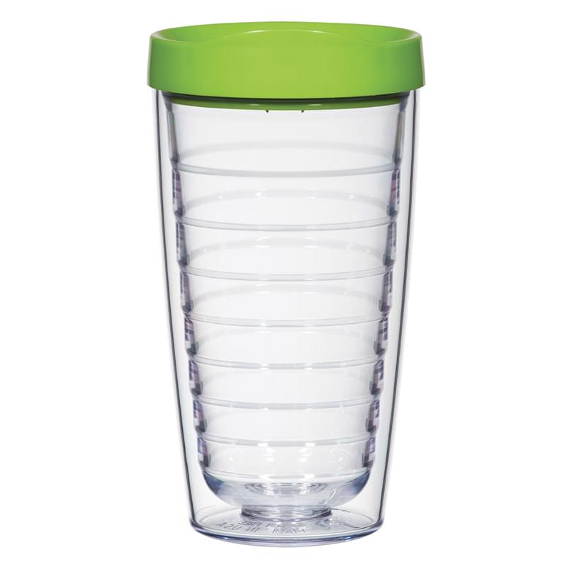 16 Oz. Hydro Double Wall Tumbler With Lid